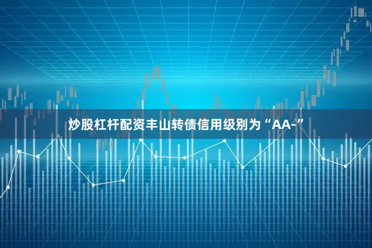 炒股杠杆配资丰山转债信用级别为“AA-”